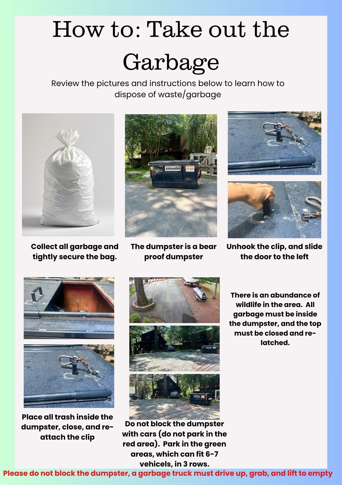 Take out the Garbage